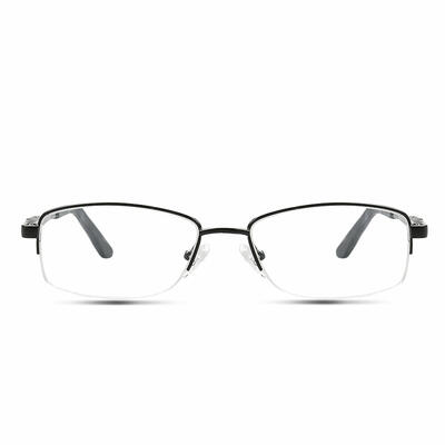 Salome Black Browline Glasses
