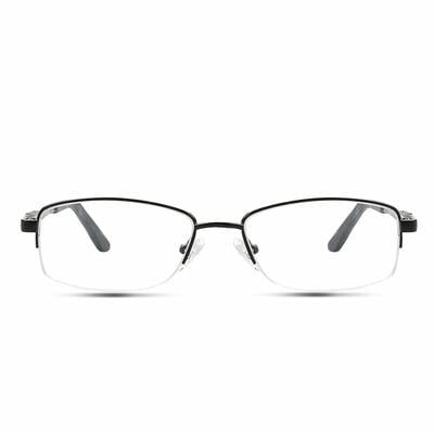 Salome Black Browline Glasses