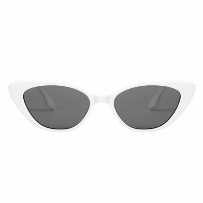 Hamilton White Cat Eye Sunglasses