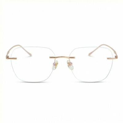 Kennedy Lunettes Carrées Orées