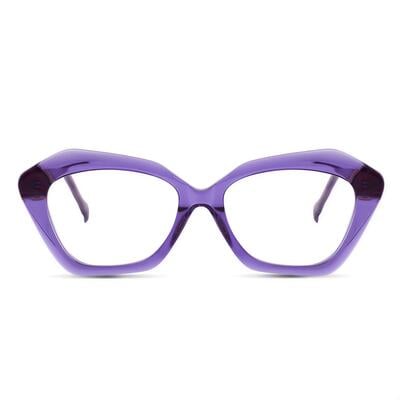 Elizabeth Lila Cat Eye Brille