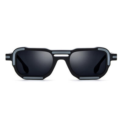 Bowman Schwarze Pilot Sonnenbrille