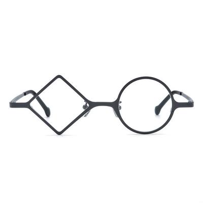 Violet Graue Runde Brille