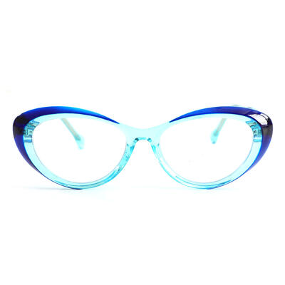 Vogt Lunettes Cat Eye Bleues