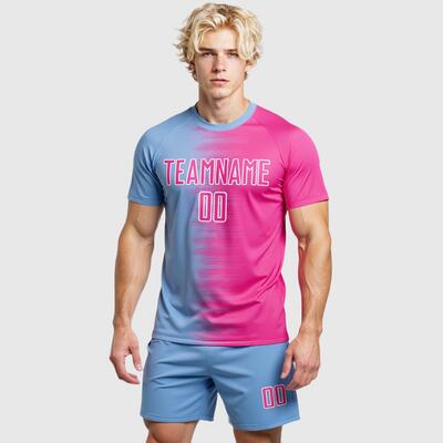 Custom Soccer Jersey Gradient Line Sublimation Great for Friendly Tournaments