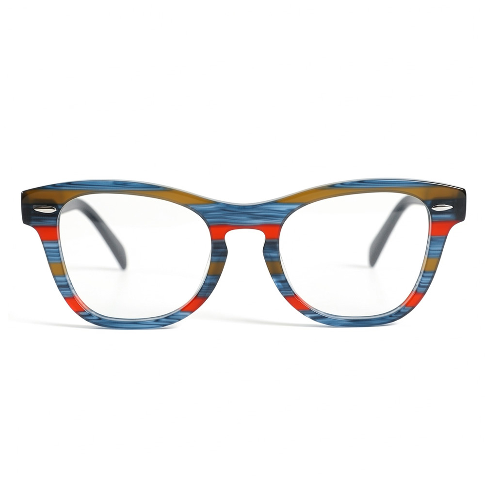 Barnes Multicolor Square Glasses