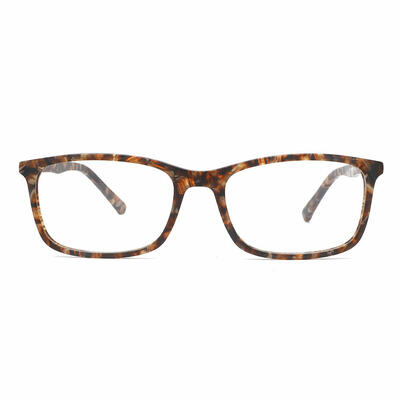 Baree Tortoise Rectangle Glasses