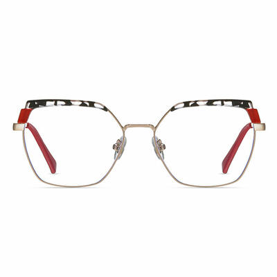 Browning Red Geometric Glasses