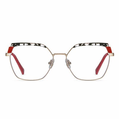 Browning Red Geometric Glasses