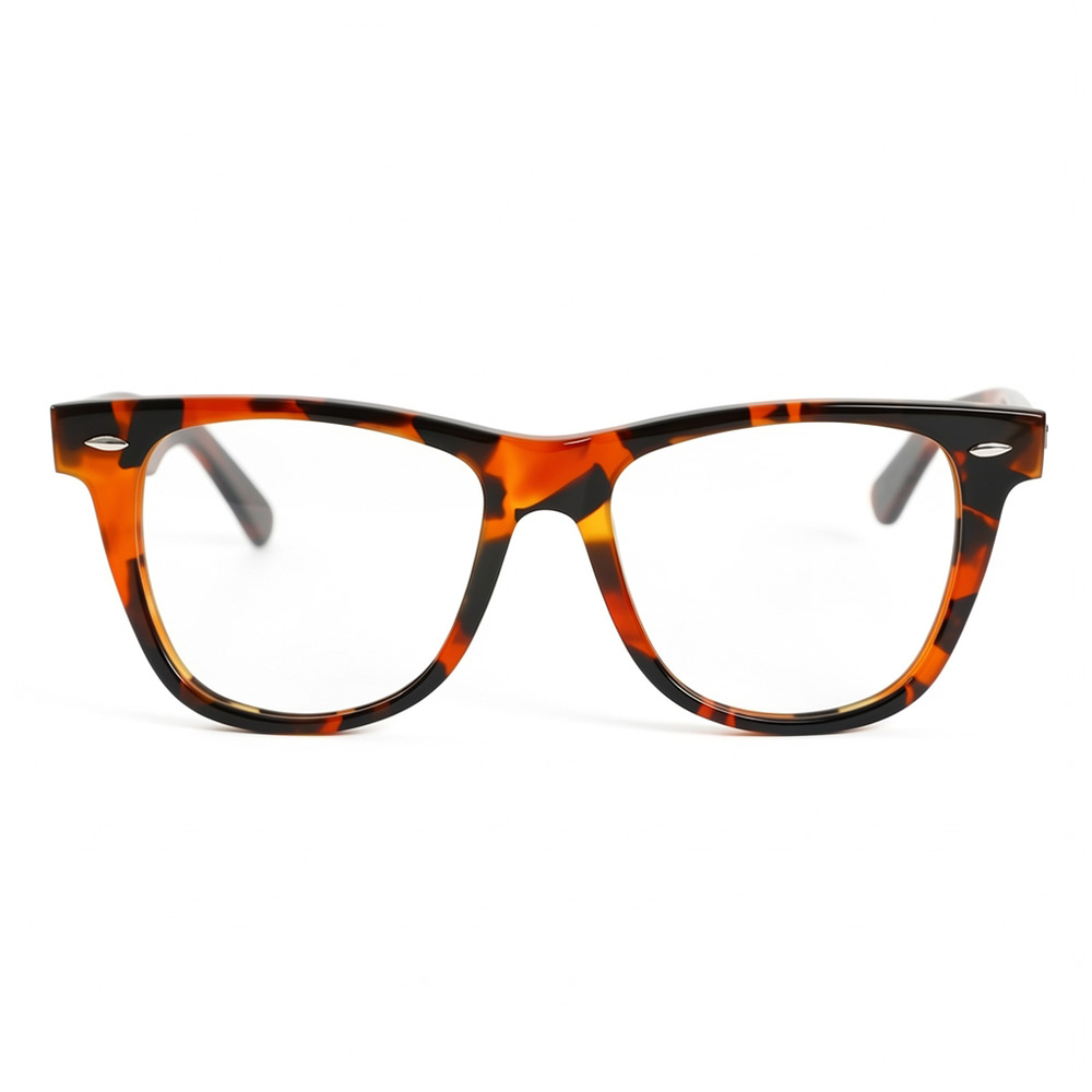 Edison Pattern Square Glasses