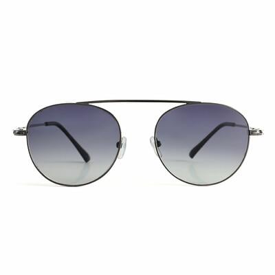 Haley Gray Aviator Sunglasses