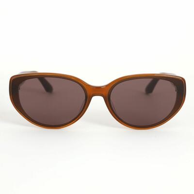 Myers Brown Cat Eye Sunglasses
