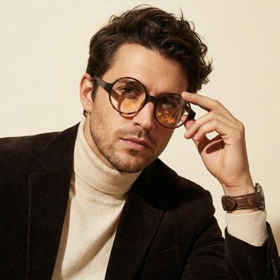 DuBois Tortoise Round Glasses