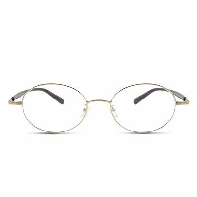 Ophelia Silver Oval Glasses