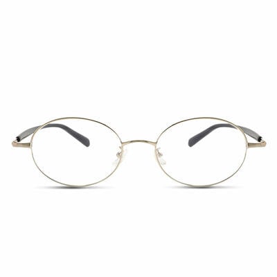 Ophelia Silver Oval Glasses