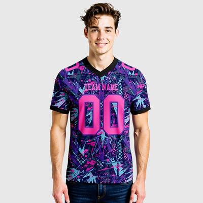 Retro Graffiti Uniforms Faded Print & Lightweight Mesh Nostalgic Throwback for Hardcore Fans