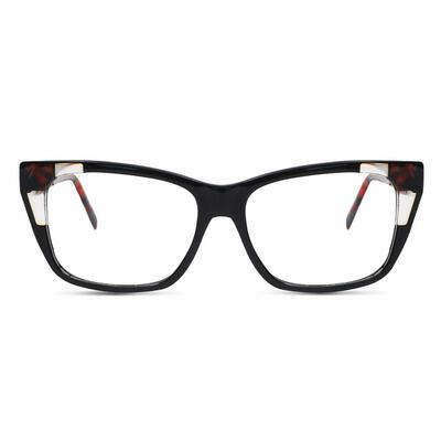 Wenis Black Cat Eye Glasses