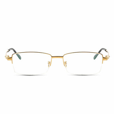 Thodor Gold Browline Glasses
