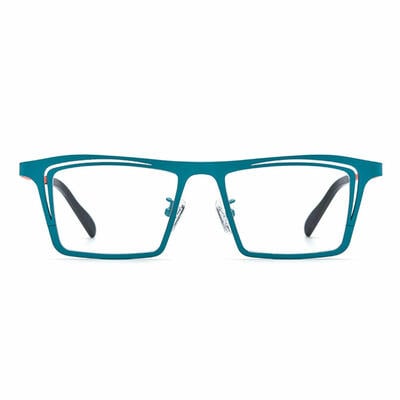 Marina Blue Rectangle Glasses
