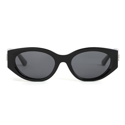 Elizabeth Lunettes de soleil Cat Eye Noires