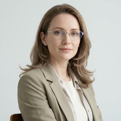 Remi Silver Oval Glasses