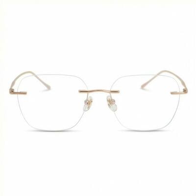 Kennedy Lunettes Carrées Orées