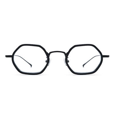 Kelsen Black Geometric Glasses
