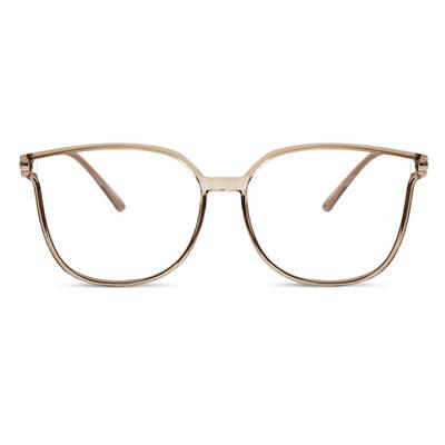 Quintina Lunettes Carrées Marron