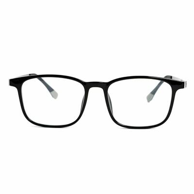 Sophie Black Rectangle Glasses