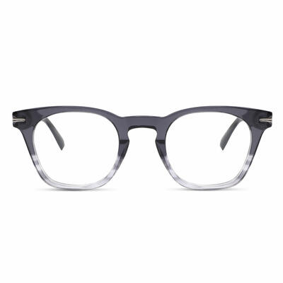 Euphemie Gray Square Glasses