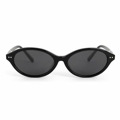 Dawson Lunettes de soleil Ovales Noires