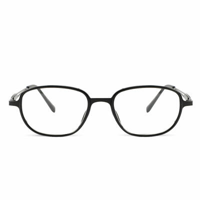 Marjorie Black Rectangle Glasses
