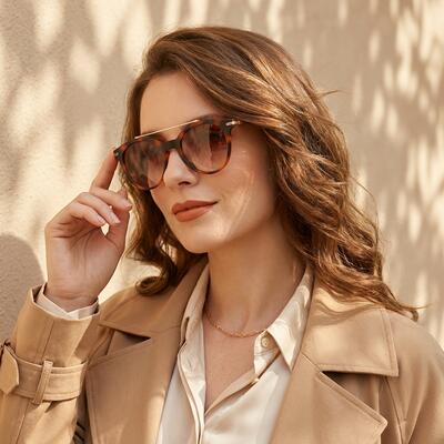 Forster Tortoise Aviator Sunglasses