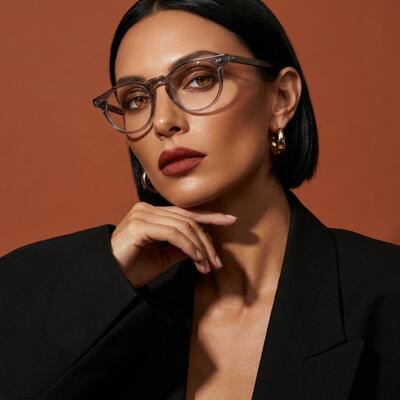 Theodore Gray Round Glasses