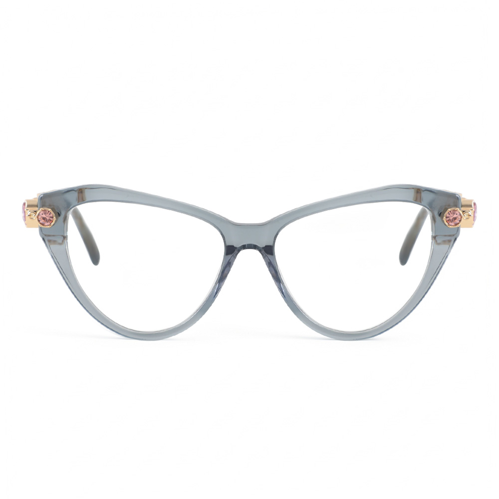 Adrienne Gray Cat Eye Glasses