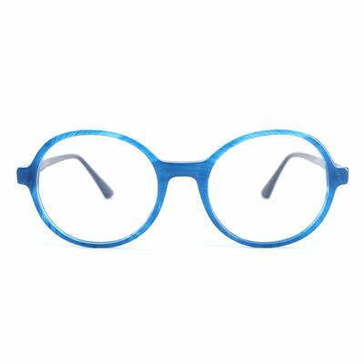 Marion Blue Round Glasses
