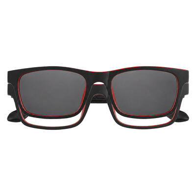 Troy Lunettes Rectangulaires Rouges
