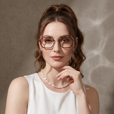 Vanessanson Havanna Geometrische Brille