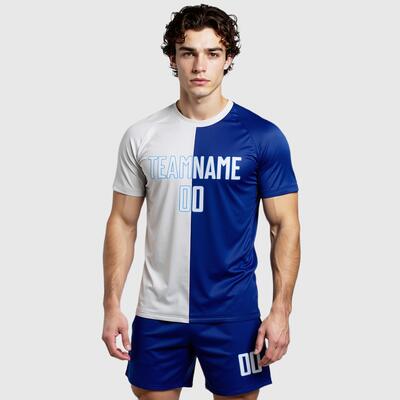 Custom Sublimation Split Soccer Jersey – Comfortable Material, Affordable for School Team Practices