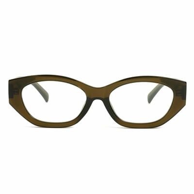 Mia Green Rectangle Glasses