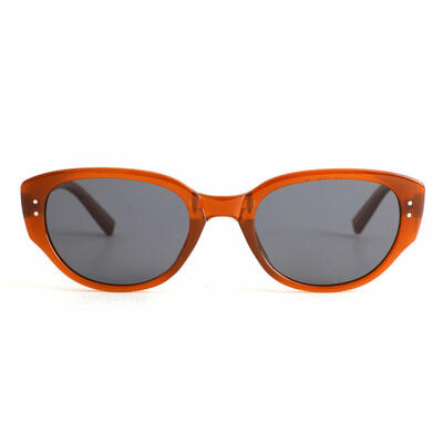 Lorraine Brown Cat Eye Sunglasses