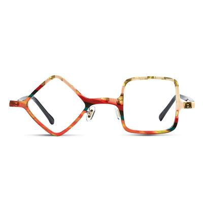 Emily Multicolor Square Glasses