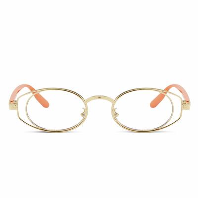 Winifred Goldene Ovale Brille