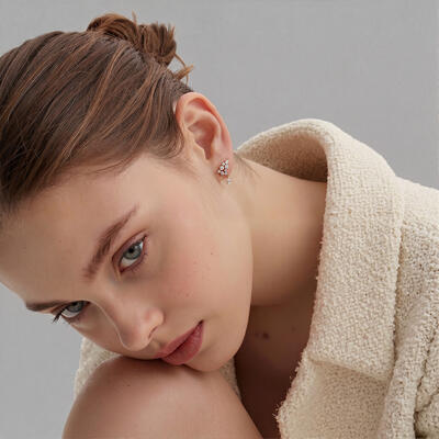 "The Original Dream" Pear Cut Drop Earrings