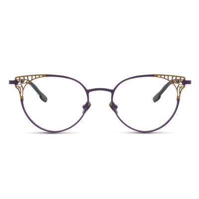 Oswa Lila Cat Eye Brille