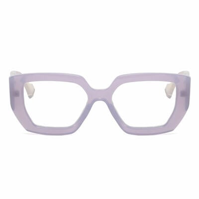 Ceolin Purple Rectangle Glasses