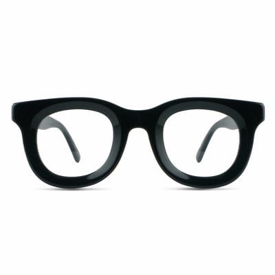 Bors Black Square Glasses
