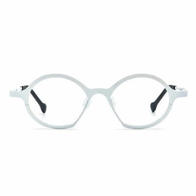 Noel Lunettes Rondes Blanches
