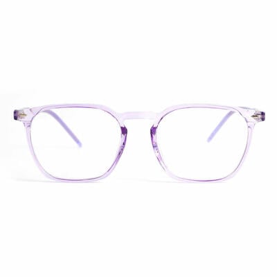 Samantha Purple Square Glasses