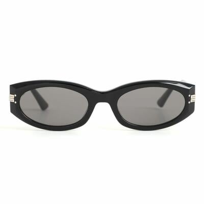 Fletcher Black Rectangle Sunglasses